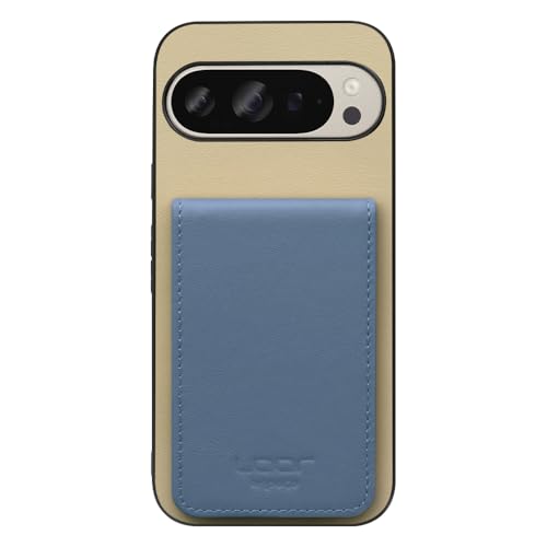 LOOF BASIC-SHELL SLIM CARD �{�v �J�[�h�z���_�[ �X�}�z�P�[�X for Google Pixel 9 / 9 Pro �p �P�[�X �J�o�[ �J�[�h���[ �w�� �X�g���b�v�z�[�� �J�[�h���� �V�F�� �w�ʎ��[ �J�[�h�P�[�X ���^ �X�^��