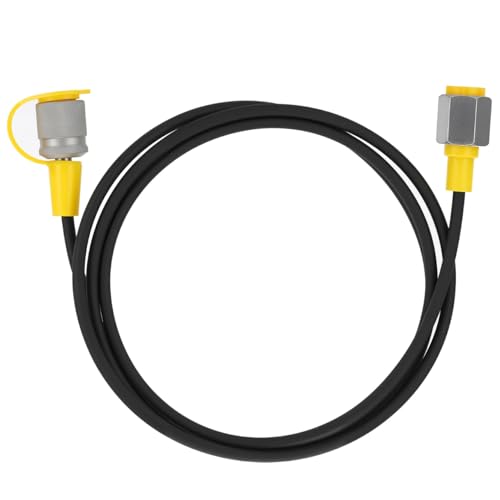 Image of MEASUREMAN Hydraulic Test Hose, 630 BAR /9000 PSI, G1 /4 inchBSP to M16, 1.6m High-Pressure Diagnostic Hose