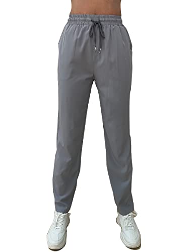 INTLPHARMACY Pantalones Deportivos para Mujer, Sueltos, Ligeros, Secado Rápido, Pantalones de Jogging con Bolsillos para Deportes Jogging Yoga Cover