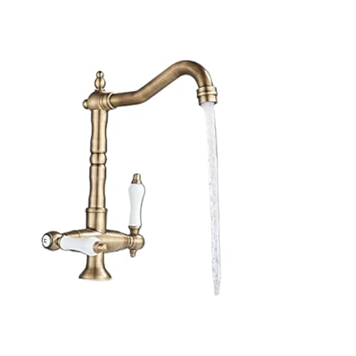 Robinet cuisine style campagnard pour évier de bar ou îlot central - 2