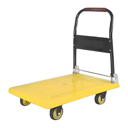 Carretilla plegable plataforma resistente para carga pesada miniatura 1