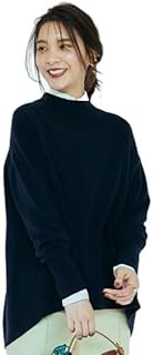 「BABYLONE」 長袖ニット 38 ネイビー レディース