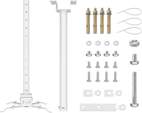 Soporte de techo para proyector ajustable largo 2-Be-Best 78.7-150cm 6