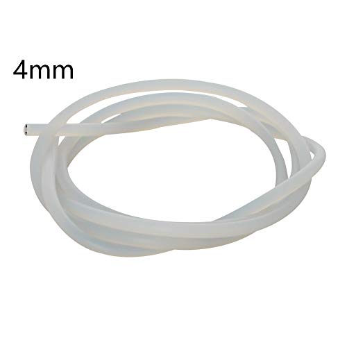 Othmro 0.16"(4mm) Dia Soft Silicone Bending Insert Tube for Rigid Tubing 3.28 ft Shaping Acrylic Rigid Tubing Repairs Accessory Bending Cord White 1Pcs - Image 4