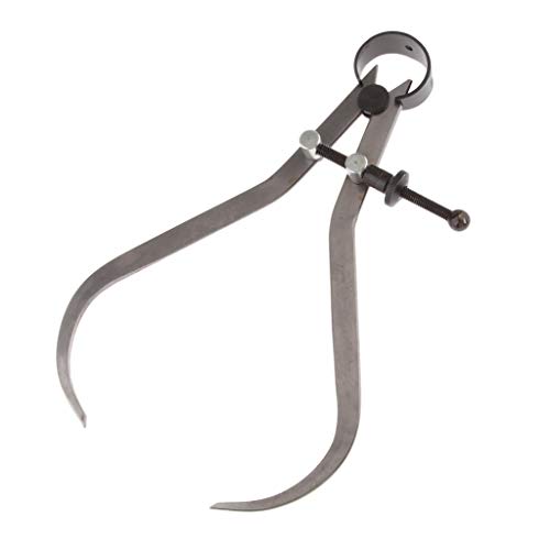 FLAMEER Pied à Coulisse Extérieur Étrier Diviseur Outil de Mesure de Compas à Ressort - 300mm