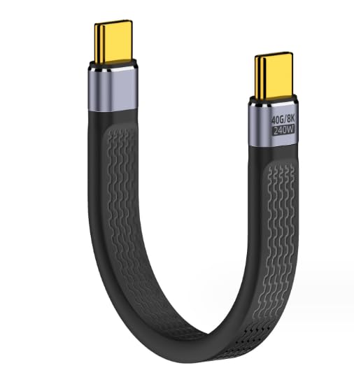 See full amazon price history chart for USB C to Type C Cable,Short USB C Cable,USB Type C Charger Data Cable,40Gbps Data Transfer,Support Thunderbolt 4/3,USB 4, PD 240W Quick Charge,8K 4K Display For Macbook Pro Laptop Cellphone PowerBank USB C to Type C Cable,Short USB C Cable,USB Type C Charger Data Cable,40Gbps Data Transfer,Support Thunderbolt 4/3,USB 4, PD 240W Quick Charge,8K 4K Display For Macbook Pro Laptop Cellphone PowerBank (B0CMGHJR1Y) Amazon Price History, Amazon Price Tracker