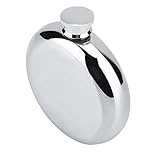 TIKATARER Hip Flask, 150ml Alcohol Flask Stainless Steel Umbrella for Storing Wine, Alcohol, Whiskey