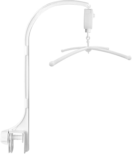 Miniatura 1 de FineGood - Cuna musical móvil de 25 pulgadas, móvil para cuna de bebé, con caja de música relajante