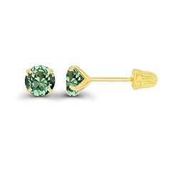 Created Green Sapphire