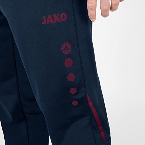 JAKO - Pantalon en Polyester Défi, Mixte, Marine/Marron, S