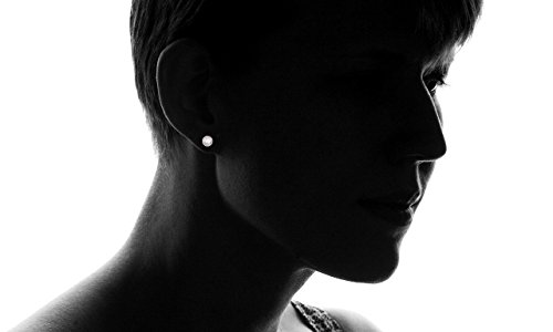 .925 Sterling Silver Ball Stud Earrings (3-Pair-Pack) 3MM 4MM AND 5MM… Choose your color3