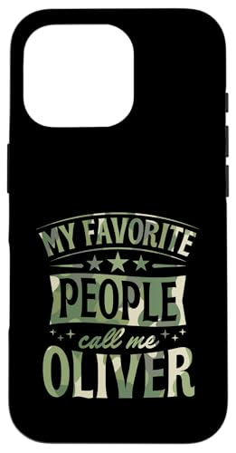 My Favorite People Call Me Oliver ���O���� �X�}�z�P�[�X iPhone 16 Pro �p
