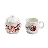 Pioneer Woman Creamer and Sugar Bowl Set