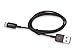 Amazon Basics 5-Pack USB-C to USB-A 2.0 Fast Charger Cable, 480Mbps Speed, USB-IF Certified, for Apple iPhone 16/15, iPad, Samsung Galaxy, Tablets, Laptops, 3 foot, Black