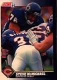 1991 Score Football Card #492 Steve McMichael