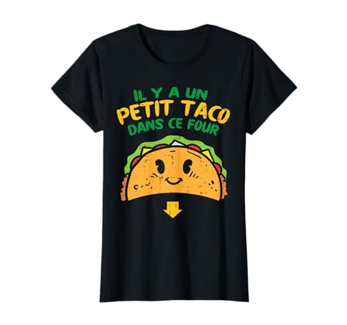 Taco Dans Four Future Annonce Grossesse Femme Maman Cadeau T-Shirt