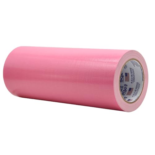 Image of MAT Duct Tape Pink Industrial Grade, 12 inch x 60 ft. Waterproof, UV Resistant for Crafts, Home Improvement, Repairs, & Projects