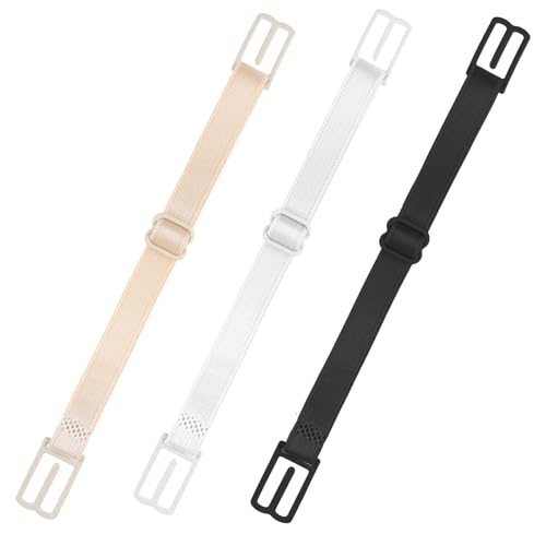 Giantree 3 Stück BH Träger Halter Clip, Rutschfester Verstellbarer BH Clips für Den Rücken Elastischer BH Trägerhalter Clip zum Laufen Klettern Training
