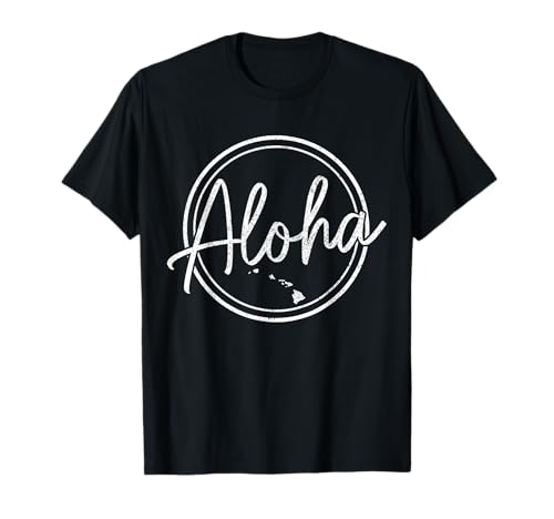 Hawaii Aloha Islas Hawaianas Surfista Camiseta