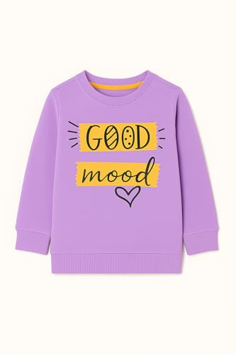 Image of NammaBaby Girls Cotton Round Neck Sweatshirt