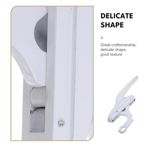 Cerradura de ventana abatible SHINEOFI para reparar manivelas rotas con cierre integrado 4