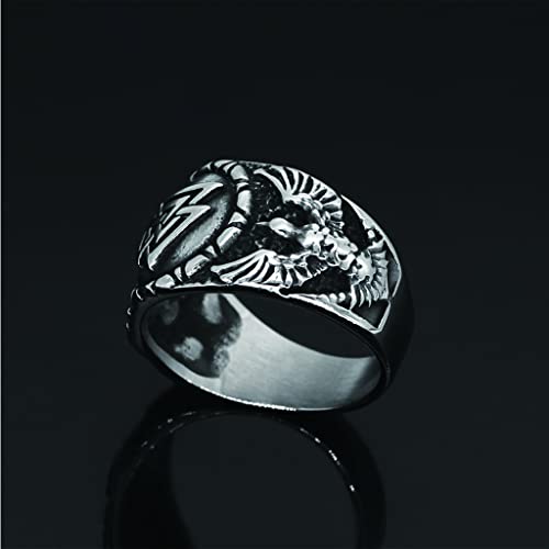 Bague Valknut en acier inoxydable : bijou Viking Odin d'exception