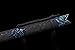 LOONGSWORD Dragon Tang Dao Sword – Hand-Forged High Carbon Steel Blade, Blue Alloy Fittings, Black Scabbard – Chinese Collectible & Martial Arts Display Sword