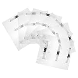 6 Stück Transparente Fußabdeckung für Zahnarztstuhl, Pvc, Langlebig