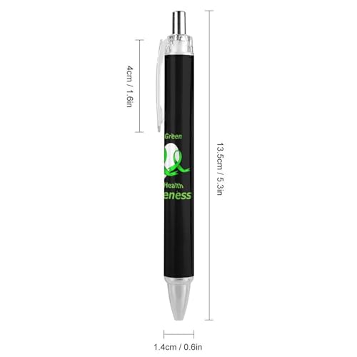 Stylos à bille rétractables haut de gamme à pointe fine 0,5 mm écriture fluide
