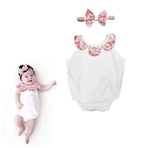 Image of The Root And Craft Kids Birthday Photoshoot Outfit Dress Girls Romper with Hairband Born Baby Photography Photoshoot Props(0 to 3 Month)