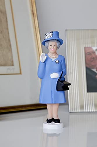 Kikkerland Reine Solaire, édition Derby, propulsé par Les Rayons du Soleil, Parfait pour étagère, Rebord de fenêtre ou Tableau de Bord, Chapeau Bleu Multicolore 1601BL Taille Unique