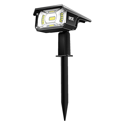 Lkf Solar Spot Lights Outdoor, Usb & Solar Powered Landscape Spotlights, Ip65 Waterproof Wall Lights Auto On/Off, 40Leds Garden Lights For Yard Backyard Walkway Driveway Patio #TOP3