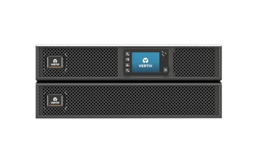 Vertiv Liebert GXT5 UPS with RDU120/Webcard - 10kVA 10kW 208 and 120V, Online Double Conversion, 6U Rack/Tower, Energy Star Certified, Lead Acid, Battery Backup, 1.0 Power Factor(GXT5-10KMVRT6UXLN)