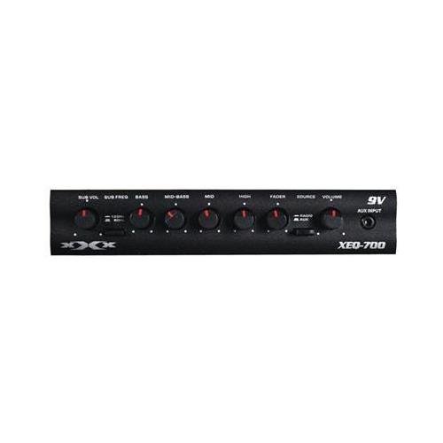 Audiopipe AUDIOP XEQ700 XXX 7 Band Graphic Equalizer with LED Power Meter & Subwoofer Output by Audiopipe