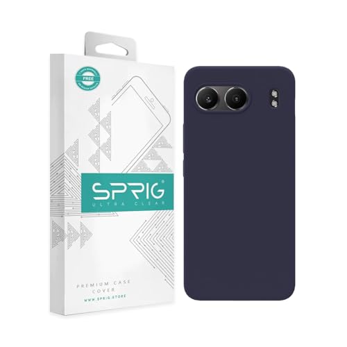 Image of SPRIG Compatible with OnePlus Nord 4 Premium SilkTone Back Cover Drop Tested Shock Proof Mobile Case for Men, Women, Boys and Girls with Camera Protection (Midnight Blue)