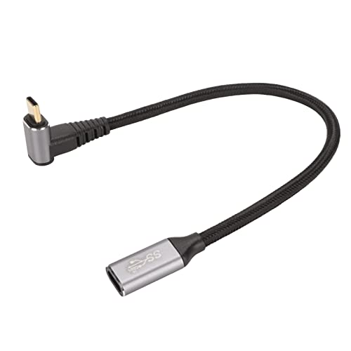 USB to USB C Cable 90 Degree