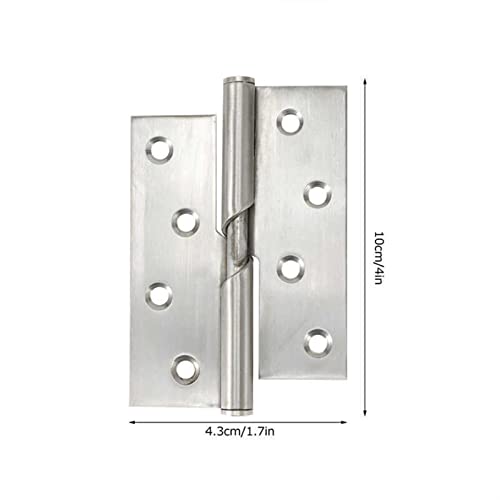 Charnière drapeau inox pour stopper définitivement les grincements de vos portes de chambre - 3