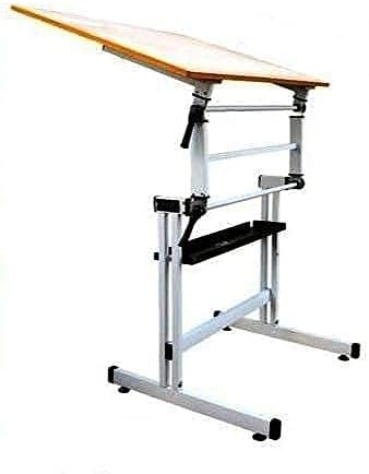 Drafting Board Stand - a1-23x32 inches (with MDF Board) Easel for Painting, Engineering Drawing Table - for Architect Student, Artists, Interior Designer,Laptop Table, Imperial Size