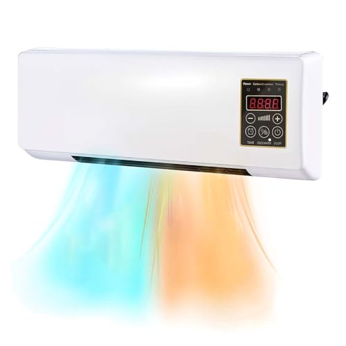 2025 Upgrade Air Conditioner, Portable Air Conditioner Split Max, Wall Mounted Air Conditioners, US Plug 110V, Quiet Operation for Home, Office(White)