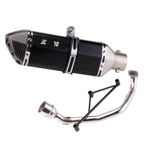 Silencieux d'échappement pour moto GY6 125cc 150cc avec tuyau central de section modifiée