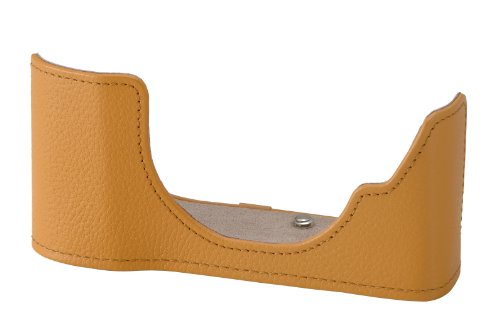 Amazon | OLYMPUS ボディージャケット PEN E-P5用 本革 ライトブラウン