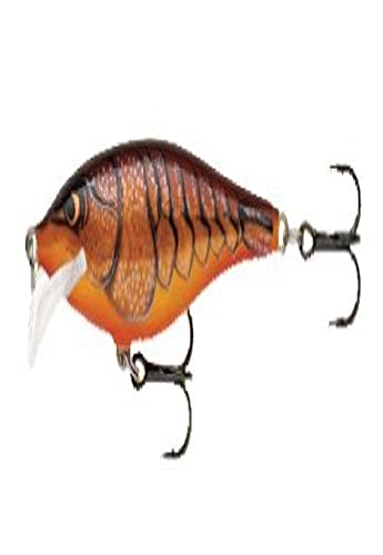 Rapala Scatter Rap Shad Lure, Dark Brown Crawdad, 7cm