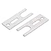 Aexit 52mmx20mm Stainless Steel Sliding Window Door Security Plates Silver Tone 10pcs (1fe01172b554ef13c7fc862a4711d8a3)