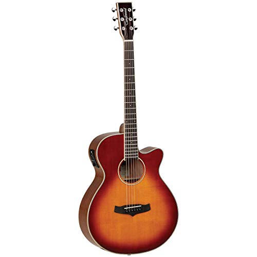 Tanglewood TW4E Winterleaf Folk Electro Acoustic Guitar – Sunburst Gloss - Les Beatles, Paul McCartney, John Lennon, RIngo Starr, George Harrison Tanglewood TW4E Winterleaf Folk Electro Acoustic Guitar - Sunburst Gloss