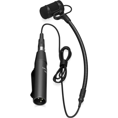 Behringer P0E7X Cb 100 Condenser Gooseneck Microphone For Instrument Applications,Black thumb #1