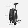 Durable Sturdy Electric Skateboard Cabin Luggage Smart Skateboard Trolley Case Abrasion Resistance Cycling Travel Multi Purpose Suitcase Carry On