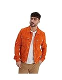 Orange Daytona Veste en daim homme Ref 59793 Orange - Ora - L