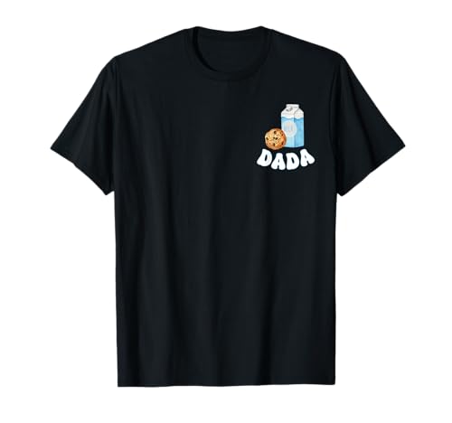 Dada Cookies Milk Sweet One 1st Birthday Family Matching T-Shirt
