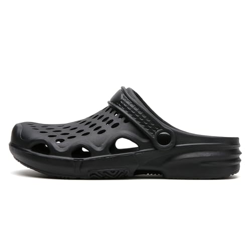 Image of SECHRITE Clogs for Men Garden Shoes Water Sandals Mens Mules and Clogs Shower Slippers Waterproof Summer Slides