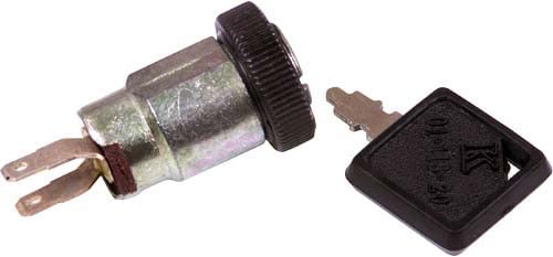Ignition Switch/Starter Switch, Push Button, Ignition, Black, Manual, Compatible with Polaris Model 400 Indy 1984-1991 Snowmobile, Part# 12-0154, OEM# 4110038